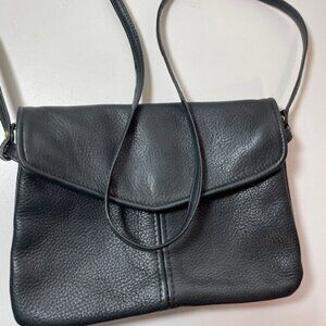 Victoria Leather Black Crossbody Like NEW